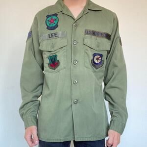 Authentic vintage 60s vietnam war button up